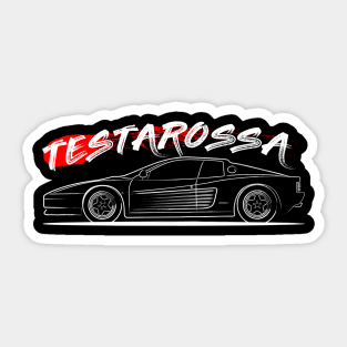 Testa Retro Sticker